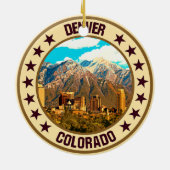 Denver Keramik Ornament (Hinten)