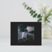 Denver Lightning Postkarte (Stehend Vorderseite)