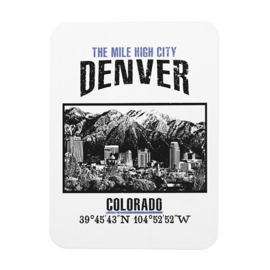 Denver Magnet (Vertikal)