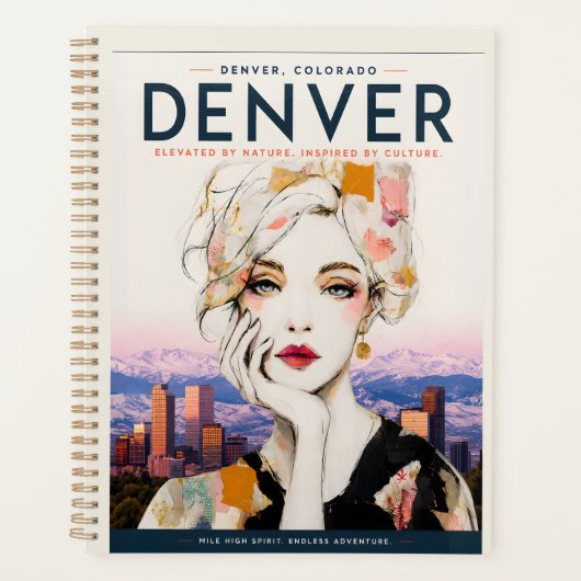 Denver Mile High Abenteuer Planer (Vorderseite)