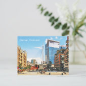 Denver Millennium Bridge, Denver, Colorado Postkarte (Stehend Vorderseite)