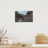 Denver Mountain Park, CO - Bären Creek Canyon Poster (Küche)