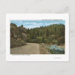 Denver Mountain Park, CO Postkarte
