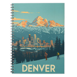 Denver Mountain Travel Notizblock