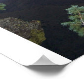 Denver Mountains Poster (Ecke)