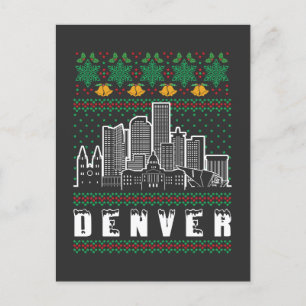Denver Nevada Ugly Christmas Postkarte