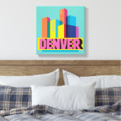 Denver of Design Leinwanddruck (Insitu (Schlafzimmer))