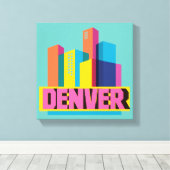 Denver of Design Leinwanddruck (Insitu (Holzboden))