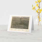 Denver, panoramische Karte Co - 1887 (Gelbe Blume)