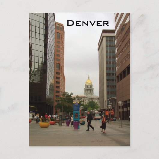 Denver Postkarte (Vorderseite)