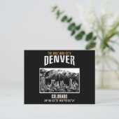 Denver Postkarte (Stehend Vorderseite)