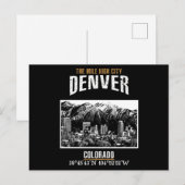 Denver Postkarte (Vorne/Hinten)