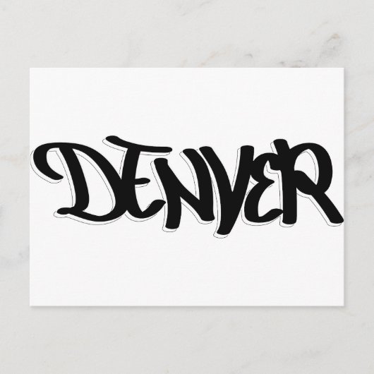 Denver Postkarte (Vorderseite)