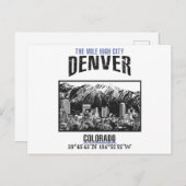 Denver Postkarte (Vorne/Hinten)