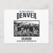 Denver Postkarte (Vorderseite)