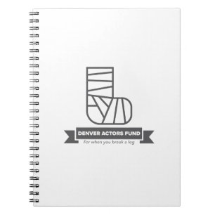 Denver Schauspieler Fonds Geschenke Notizbuch Notizblock