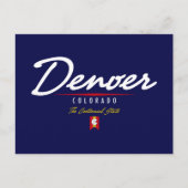 Denver Script Postkarte (Vorderseite)