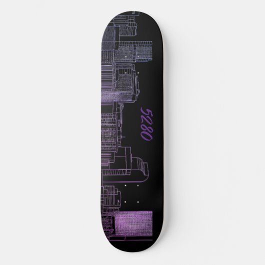 Denver Skyline 5280 Skateboard  (Vorderseite)