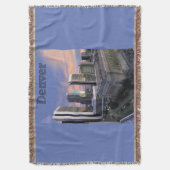 Denver Skyline Decke (Vorderseite Vertikal)