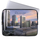 Denver Skyline Laptopschutzhülle (Vorderseite)