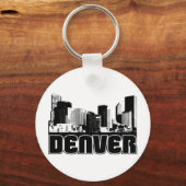 Denver Skyline Schlüsselanhänger (Vorderseite)