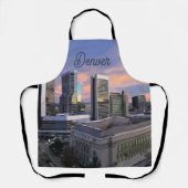 Denver Skyline Schürze (Vorderseite)