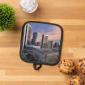 Denver Skyline Topflappen (Oben Unten)