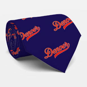 Denver Staat oder Team Neck Tie Krawatte