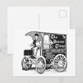 "Denver Times Advertisement" Postkarte (Vorne/Hinten)