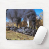 Denver- u. Rio Grandedampfeisenbahn mousemat Mousepad (Mit Mouse)