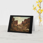 Denver- und Rio Grande-Bahnstrecke in Utah 1900 Karte (Gelbe Blume)