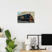 Denver und Rio Grande Western, EMD SD-50 Poster (Heimbüro)