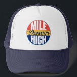 Denver Vintag Label Truckerkappe<br><div class="desc">Denver Vintag Label</div>