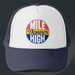 Denver Vintag Label Truckerkappe<br><div class="desc">Denver Vintag Label</div>