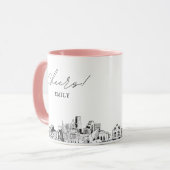 Denver Wedding Personalisiert Coffee Tasse (Vorderseite Links)