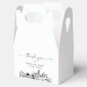 Denver Wedding Personalisiert Favor Box Geschenkschachtel (Geöffnet)