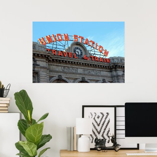 Denvers Gewerkschaft Poster (Heimbüro)