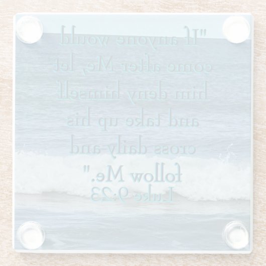 Deny dir selbst glasuntersetzer (Rückseite)