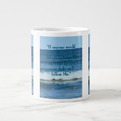 Deny dir selbst Jumbo-Tasse (Vorderseite)