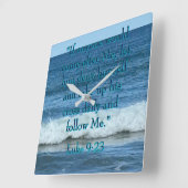 Deny dir selbst quadratische wanduhr (Winkel)