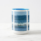 Deny dir selbst zweifarbige tasse (Mittel)