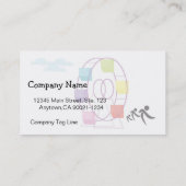 Denyer entwirft Visitenkarten Visitenkarte (Rückseite)