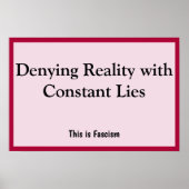 Denying Reality Poster (Vorne)
