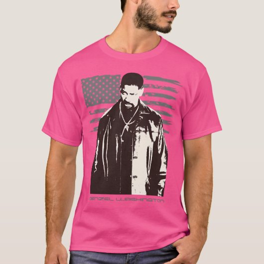 Denzel Washington T-Shirt (Vorderseite)