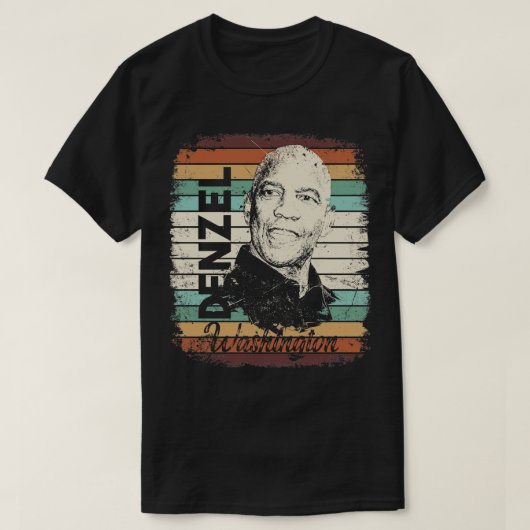 Denzel Washington T-Shirt (Design vorne)