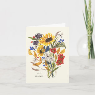 Deo Gratias Card, Sonnenblumenkarte