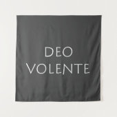 Deo volente wandteppich (Vorderseite)