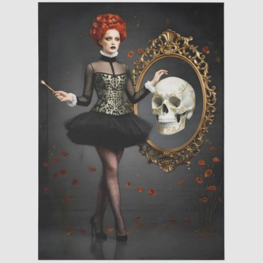 Deocoupage Darc Romantic Paper Seidenpapier (Vorderseite)