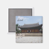 Deoksugung Seoul Magnet (Vorderseite/Rückseite)