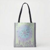 Deorativbäume Winter-Tasche Tasche (Vorderseite)